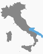 Map Puglia
